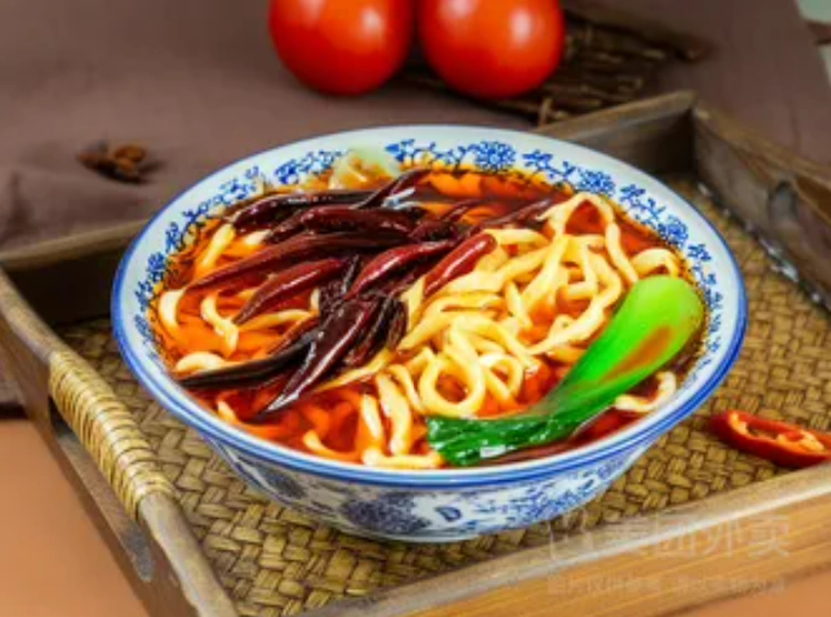香辣牛肉面